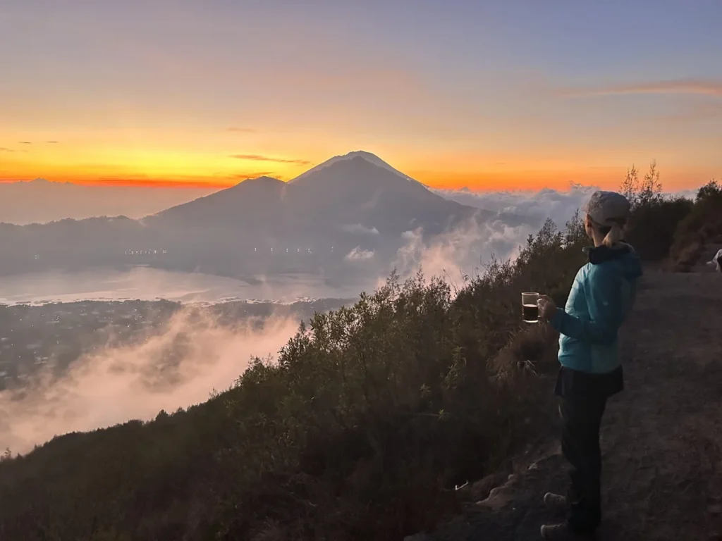 climb mount batur